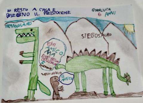 Terzo posto disegno di Gianluca 6 anni