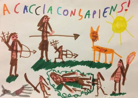 Sesto posto disegno di Flavio Bolla 8 anni